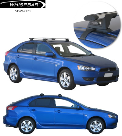 Yakima Whispbar Roof Rackls mitsubishi lancer